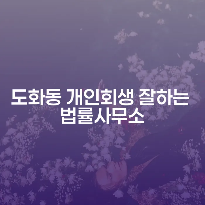 도화동 개인회생 잘하는 법률사무소
