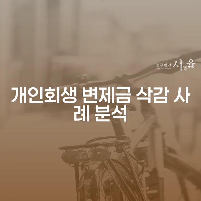 개인회생 변제금 삭감 사례 분석을 통해 채무 해결의 길을 찾으세요?