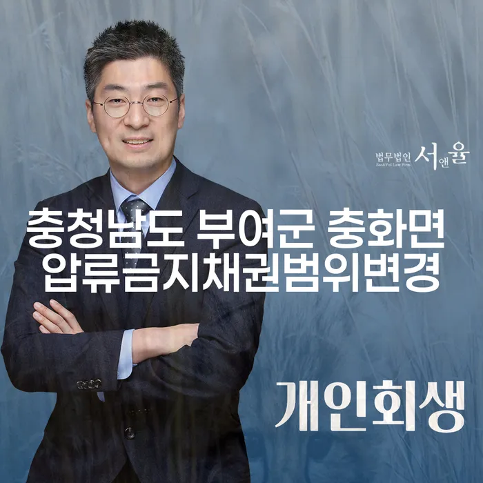 충청남도 부여군 충화면에서 압류금지채권범위변경과 개인사업자 개인회생, 어떻게 접근해야 할까요?